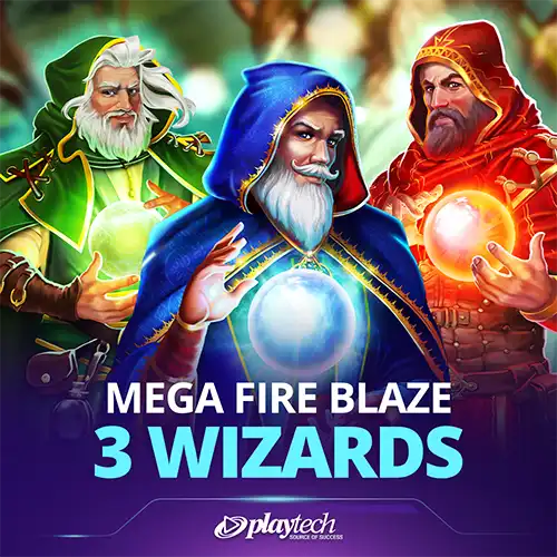 Mega Fire Blaze: 3 Wizards