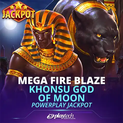 Mega Fire Blaze: Khonsu God Of Moon Powerplay Jackpot