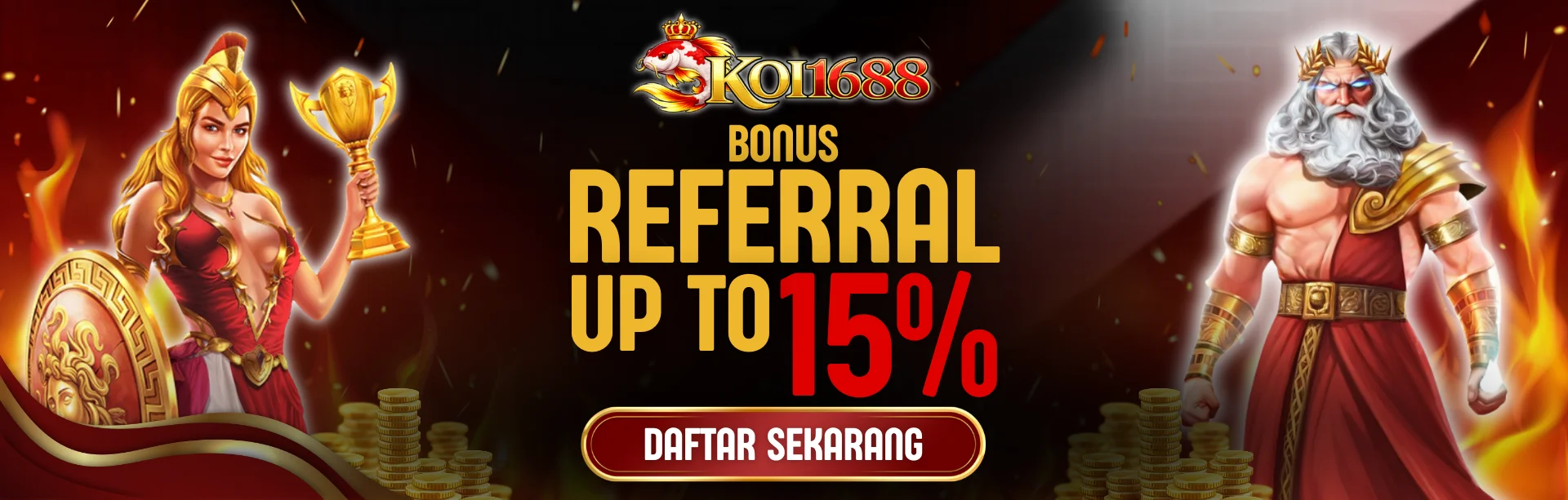 BONUS REFERRAL UP TO 15%